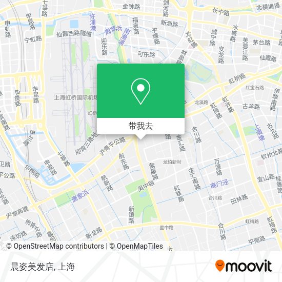 晨姿美发店地图