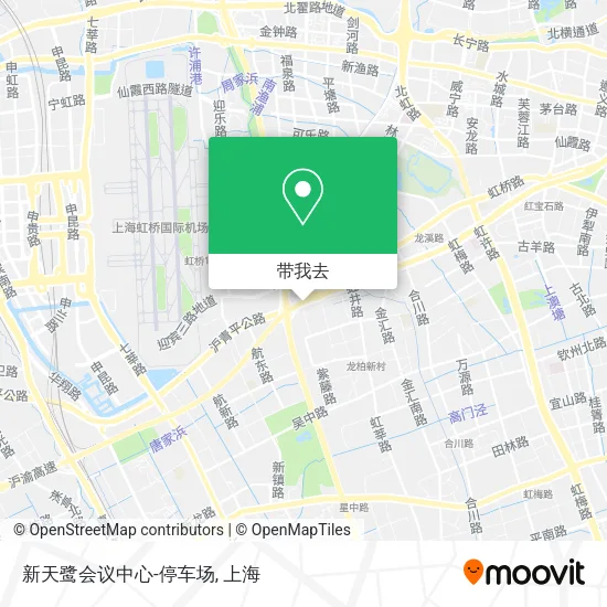 新天鹭会议中心-停车场地图