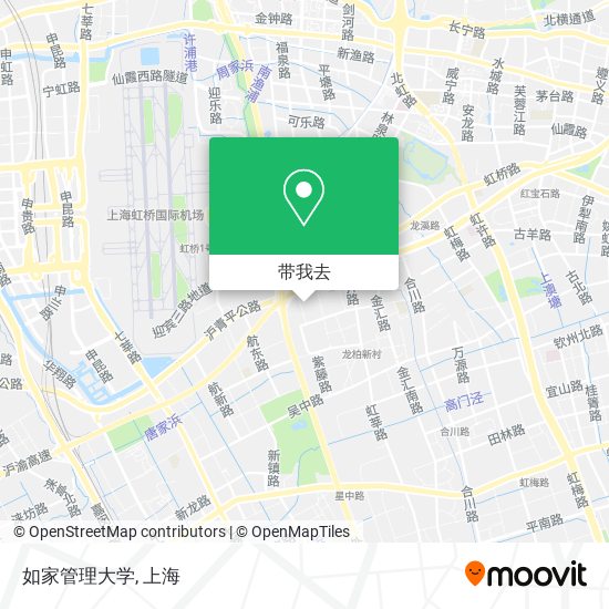 如家管理大学地图