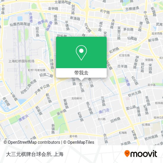 大三元棋牌台球会所地图