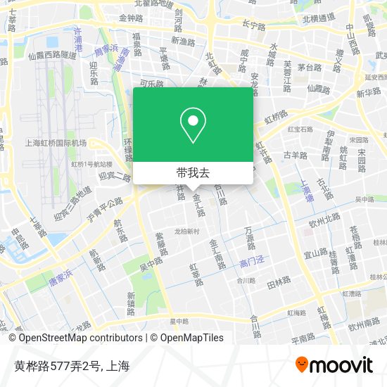 黄桦路577弄2号地图