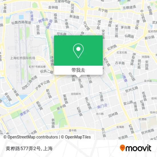 黄桦路577弄2号地图
