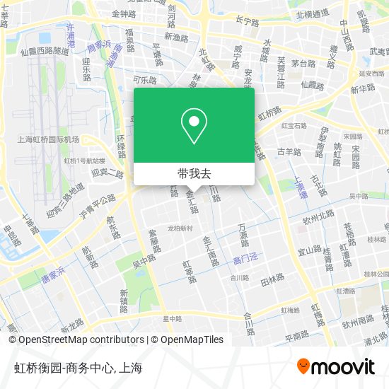 虹桥衡园-商务中心地图