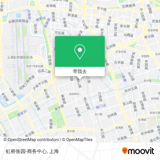 虹桥衡园-商务中心地图