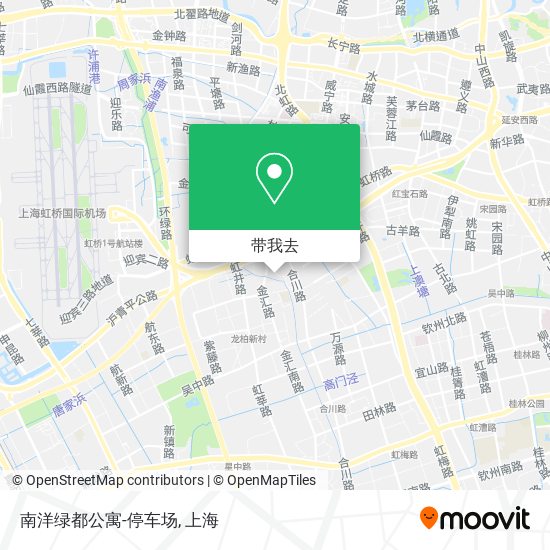 南洋绿都公寓-停车场地图