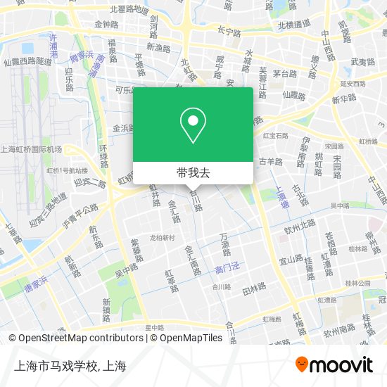 上海市马戏学校地图