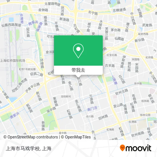 上海市马戏学校地图