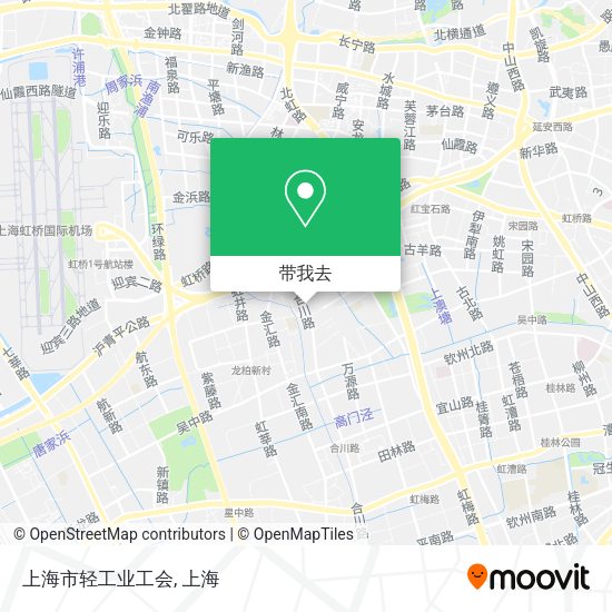 上海市轻工业工会地图