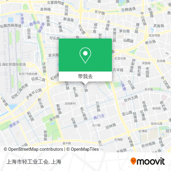 上海市轻工业工会地图