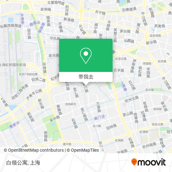白领公寓地图