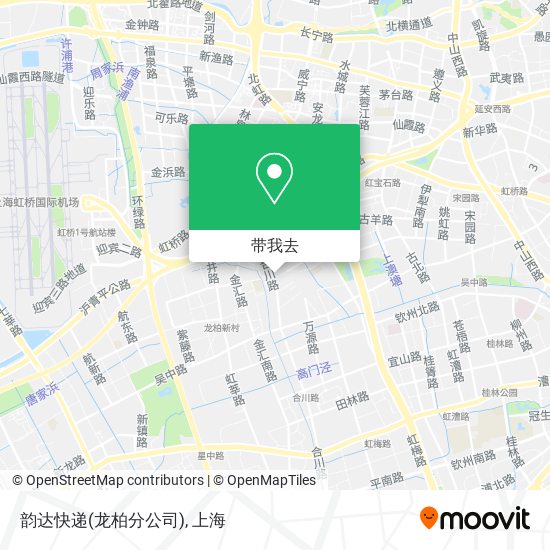韵达快递(龙柏分公司)地图