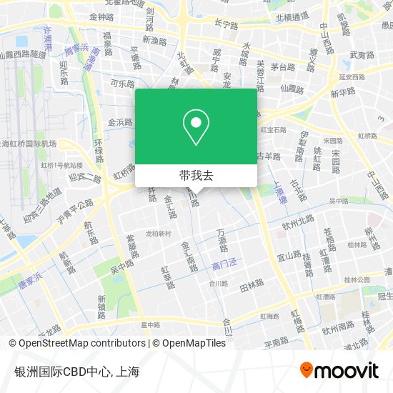 银洲国际CBD中心地图