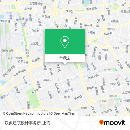 汉象建筑设计事务所地图
