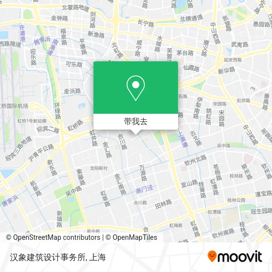 汉象建筑设计事务所地图