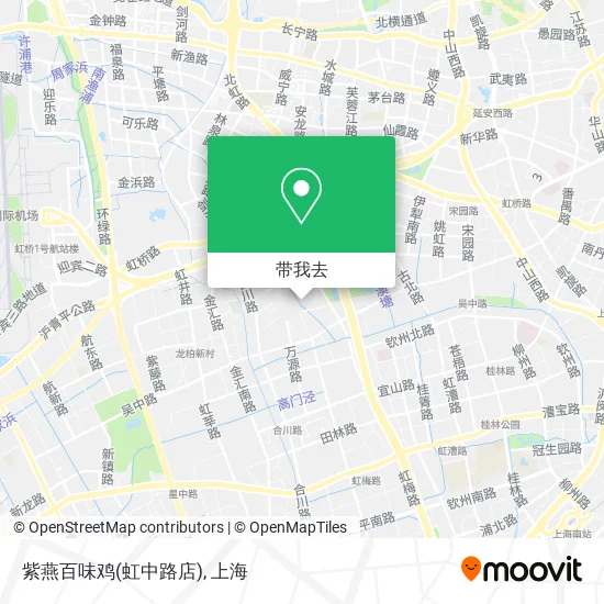 紫燕百味鸡(虹中路店)地图