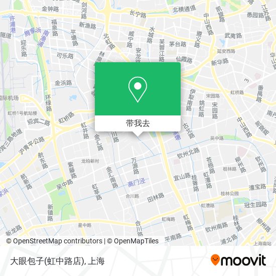 大眼包子(虹中路店)地图