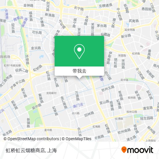 虹桥虹云烟糖商店地图