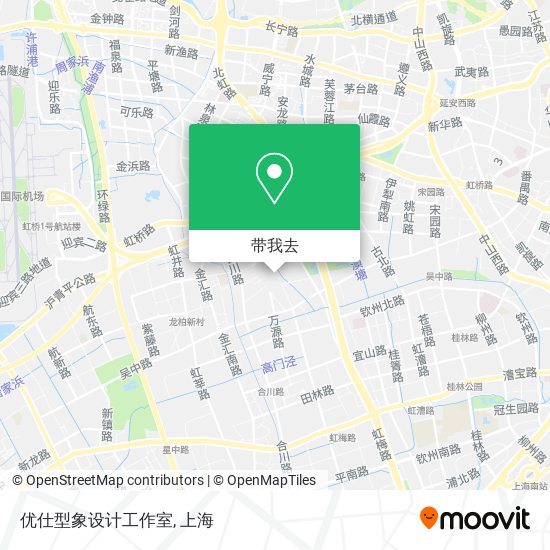 优仕型象设计工作室地图