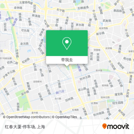 红春大厦-停车场地图