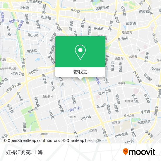 虹桥汇秀苑地图