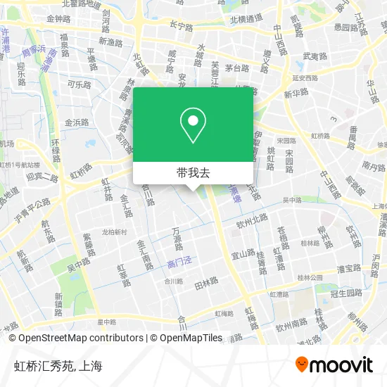 虹桥汇秀苑地图