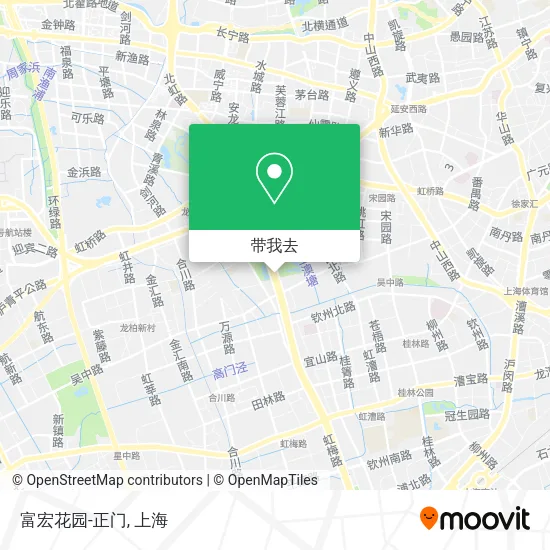 富宏花园-正门地图