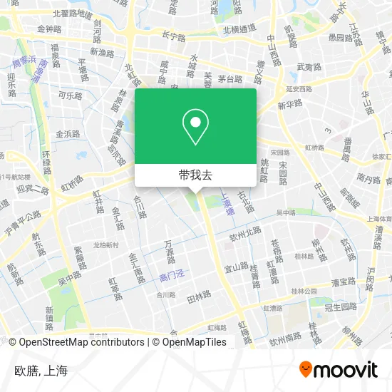 欧膳地图