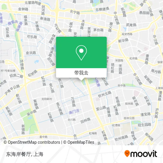 东海岸餐厅地图