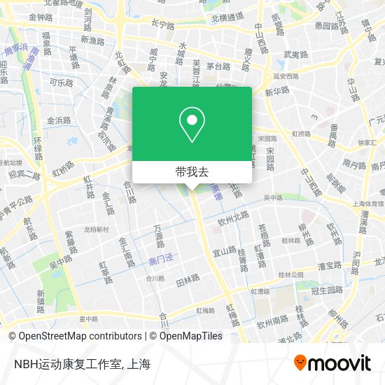 NBH运动康复工作室地图