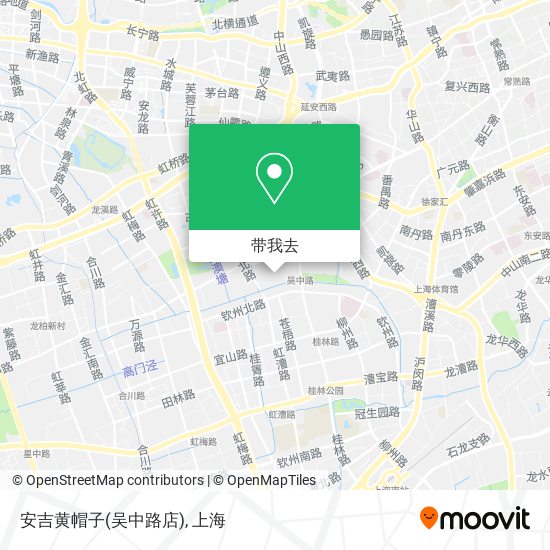 安吉黄帽子(吴中路店)地图