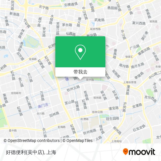 好德便利(吴中店)地图