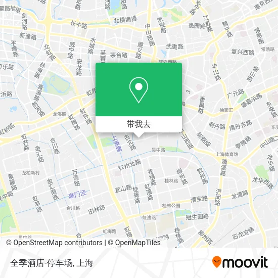 全季酒店-停车场地图