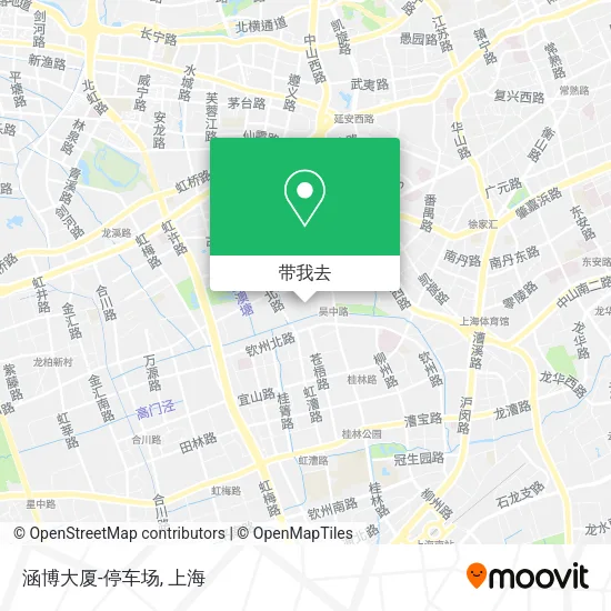 涵博大厦-停车场地图