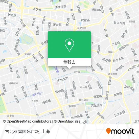 古北亚繁国际广场地图