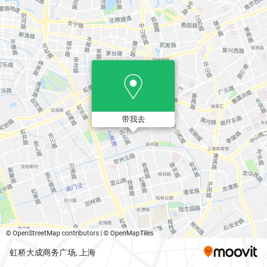虹桥大成商务广场地图
