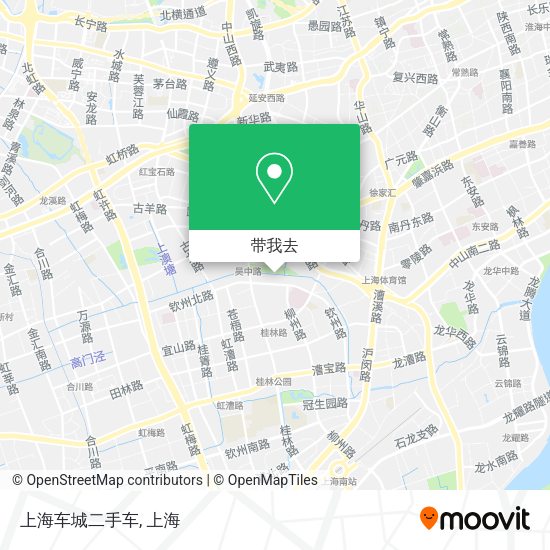 上海车城二手车地图