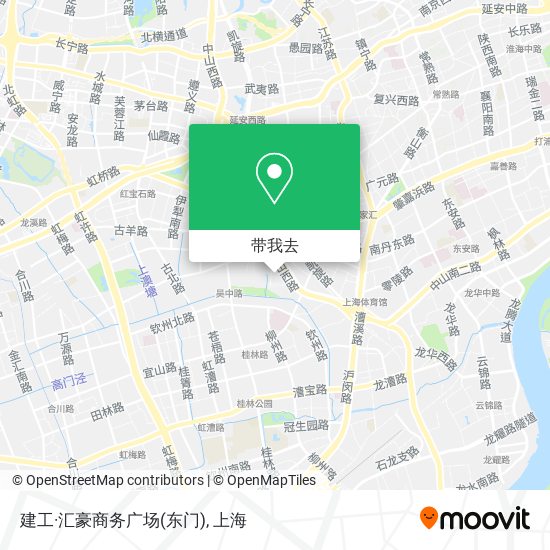 建工·汇豪商务广场(东门)地图