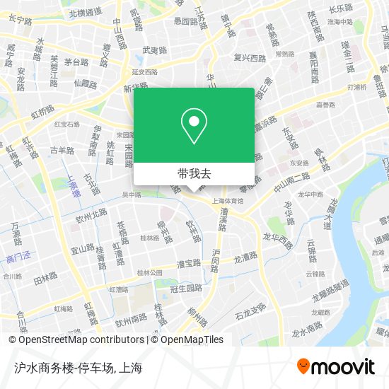 沪水商务楼-停车场地图