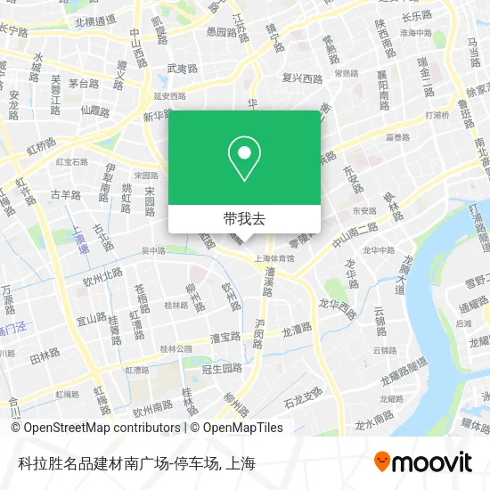 科拉胜名品建材南广场-停车场地图