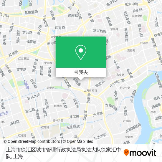上海市徐汇区城市管理行政执法局执法大队徐家汇中队地图