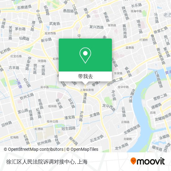 徐汇区人民法院诉调对接中心地图