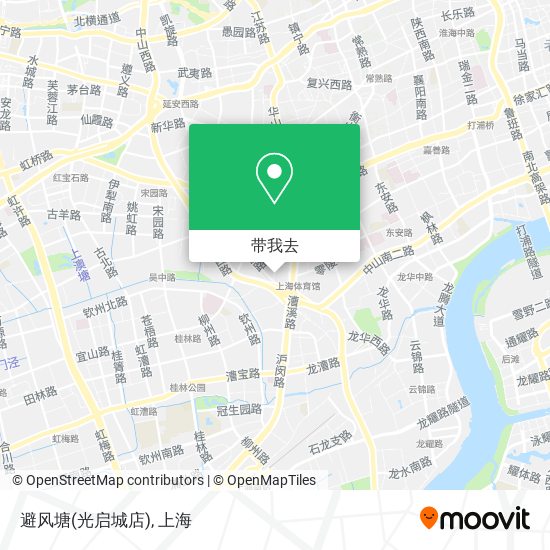 避风塘(光启城店)地图