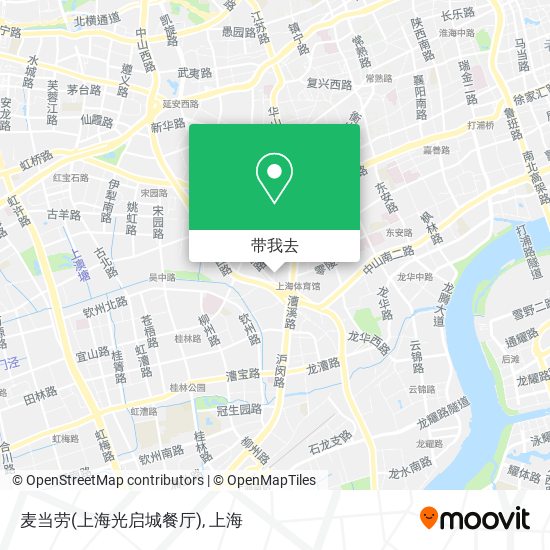 麦当劳(上海光启城餐厅)地图