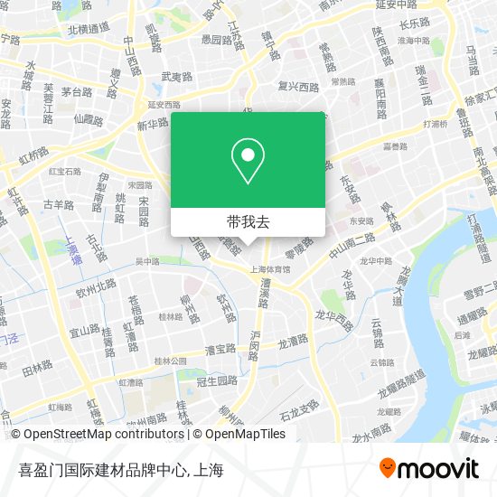 喜盈门国际建材品牌中心地图