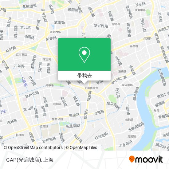GAP(光启城店)地图