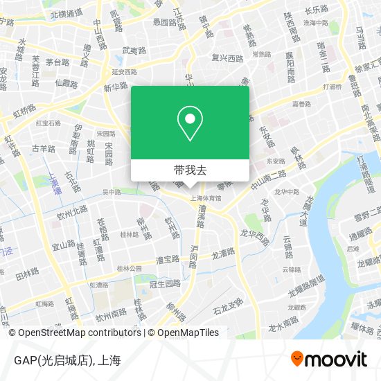 GAP(光启城店)地图