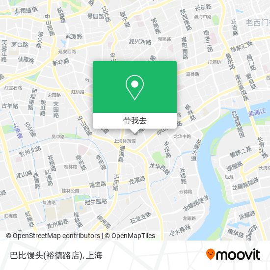 巴比馒头(裕德路店)地图