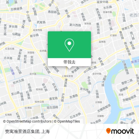 赞寓瀚景酒店集团地图