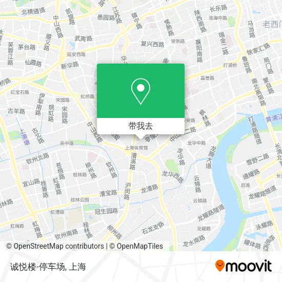 诚悦楼-停车场地图