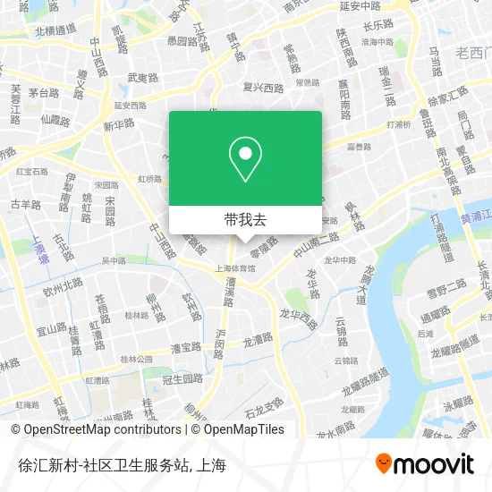 徐汇新村-社区卫生服务站地图